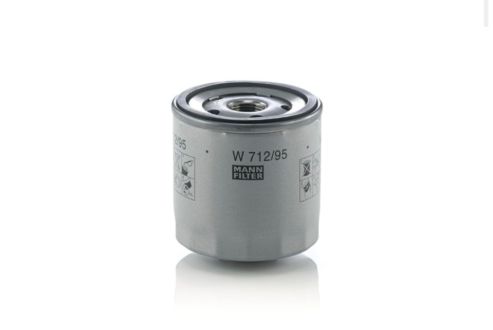 Olejový filter MANN-FILTER W712/95