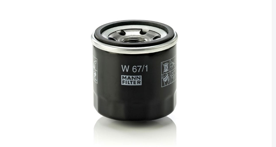 Olejový filter MANN-FILTER W67/1