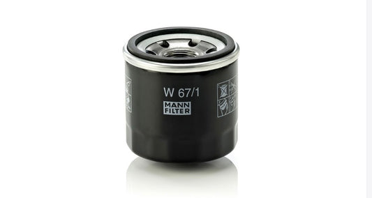 Olejový filter MANN-FILTER W67/1