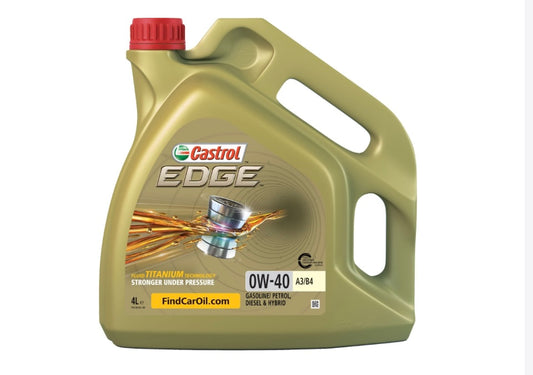 Castrol EDGE 0W-40 A3/B4 4L