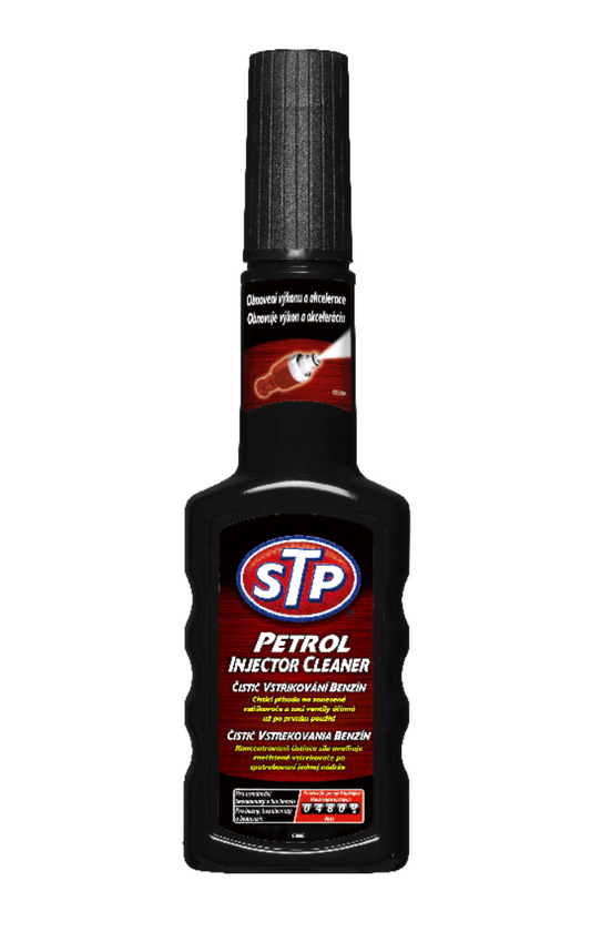STP čistič vstrekov benzín 200ml