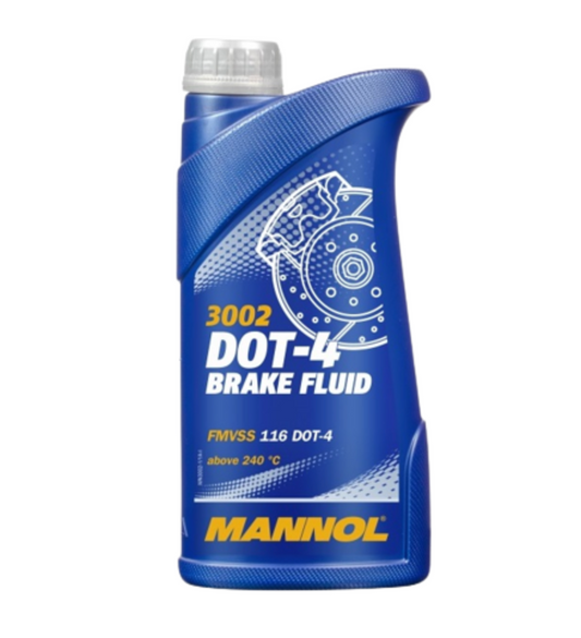 MANNOL Brzdová Kvapalina DOT4 1L